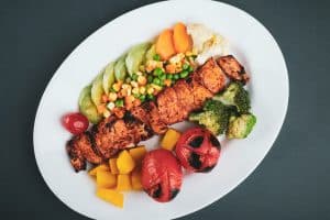 High protein meal showing how much protein you need daily for muscle and recovery